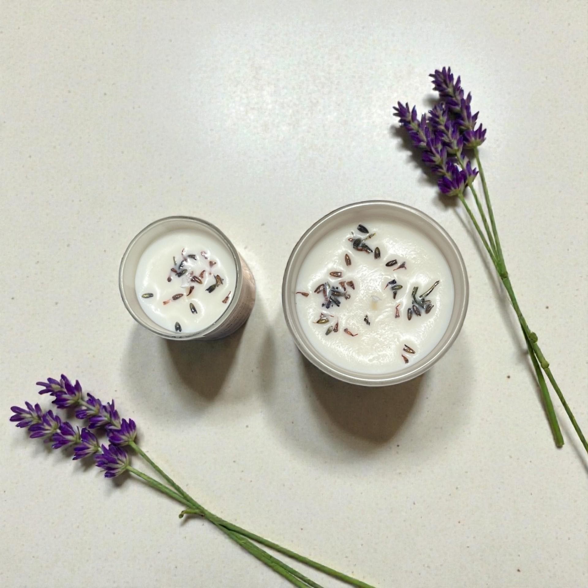 Mini Intention Candle – I Am At Peace, lavender and chamomile scents