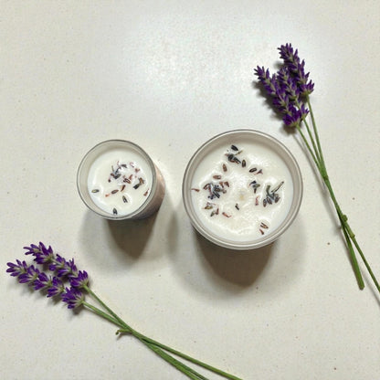 Mini Intention Candle – I Am At Peace, lavender and chamomile scents