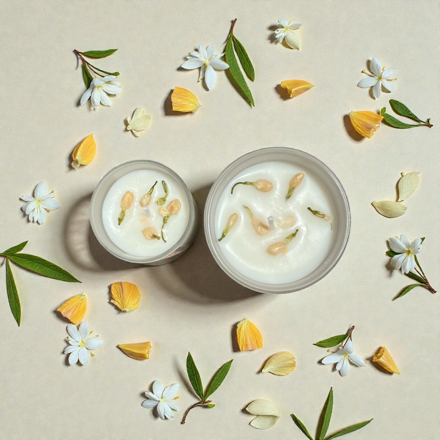 Mini Intention Candle : I Am Empowered, sweet orange, bergamot, honeysuckle, jasmine scents