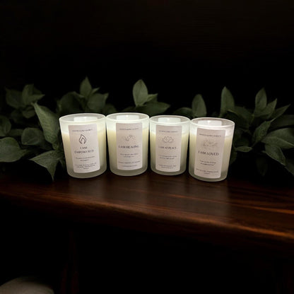 Mini Intention Candle – I Am Loved, Rose and Vanilla scent