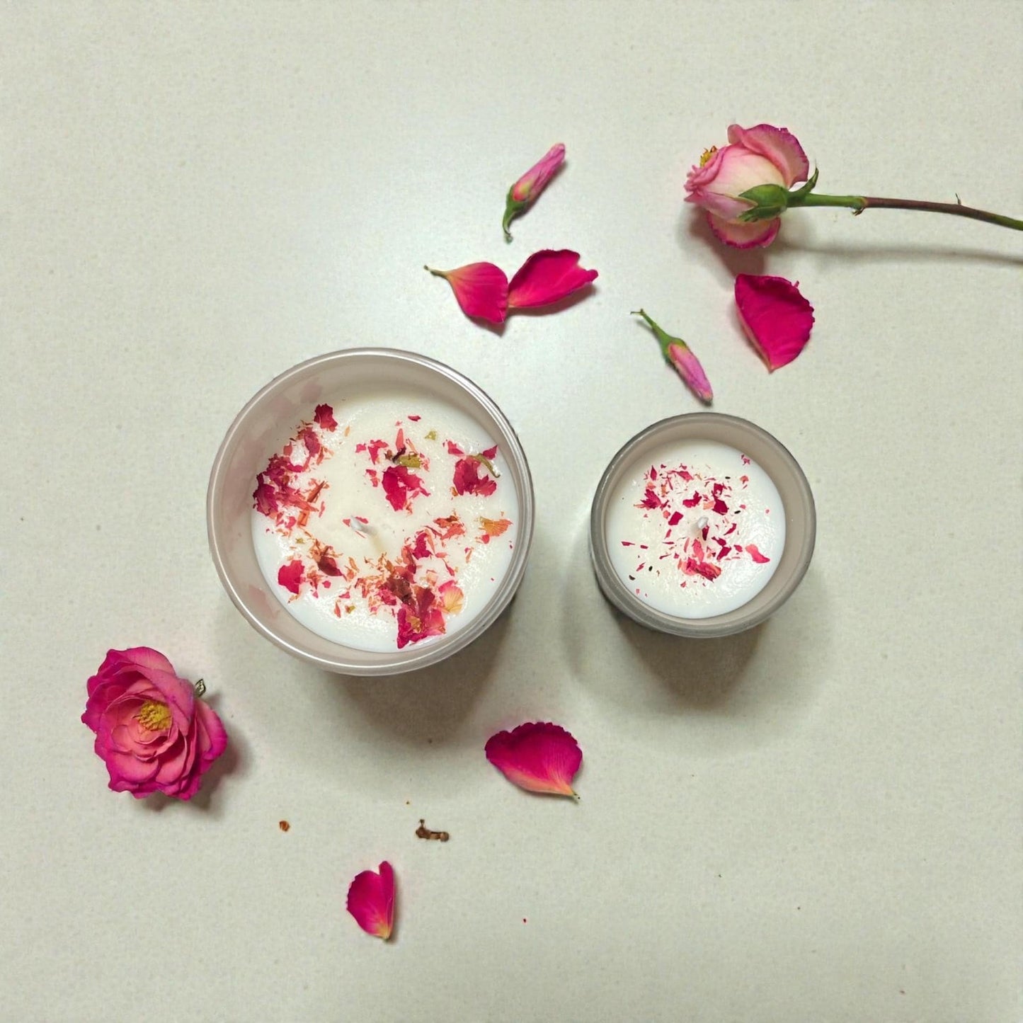 Mini Intention Candle – I Am Loved, Rose and Vanilla scent