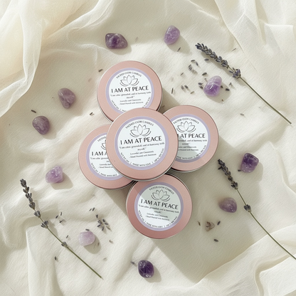 Mini Intention Candle – I Am At Peace